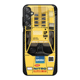 Yellow Racing Car Samsung Galaxy M15 5G Glass Back Cover Online