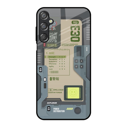 Art Station Samsung Galaxy M15 5G Glass Back Cover Online
