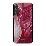 Crimson Ruby Samsung Galaxy M15 5G Glass Back Cover Online