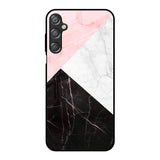 Marble Collage Art Samsung Galaxy M15 5G Glass Back Cover Online