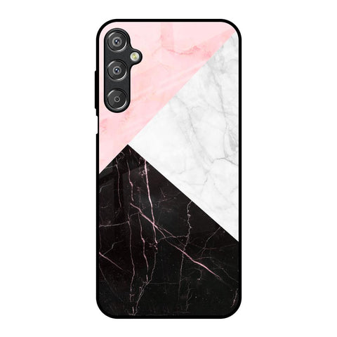 Marble Collage Art Samsung Galaxy M15 5G Glass Back Cover Online
