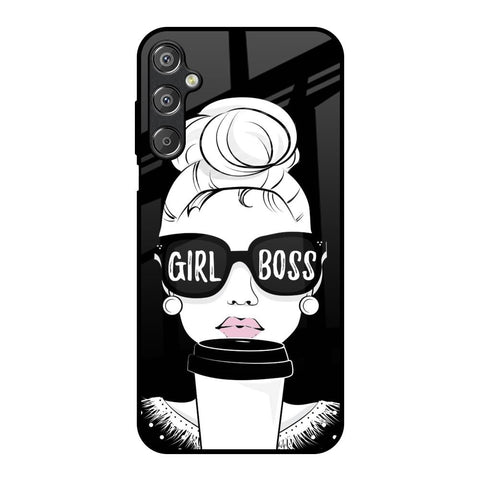 Girl Boss Samsung Galaxy M15 5G Glass Back Cover Online