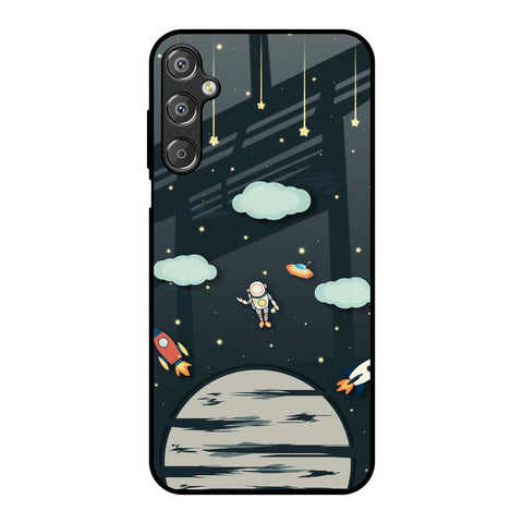Astronaut Dream Samsung Galaxy M15 5G Glass Back Cover Online