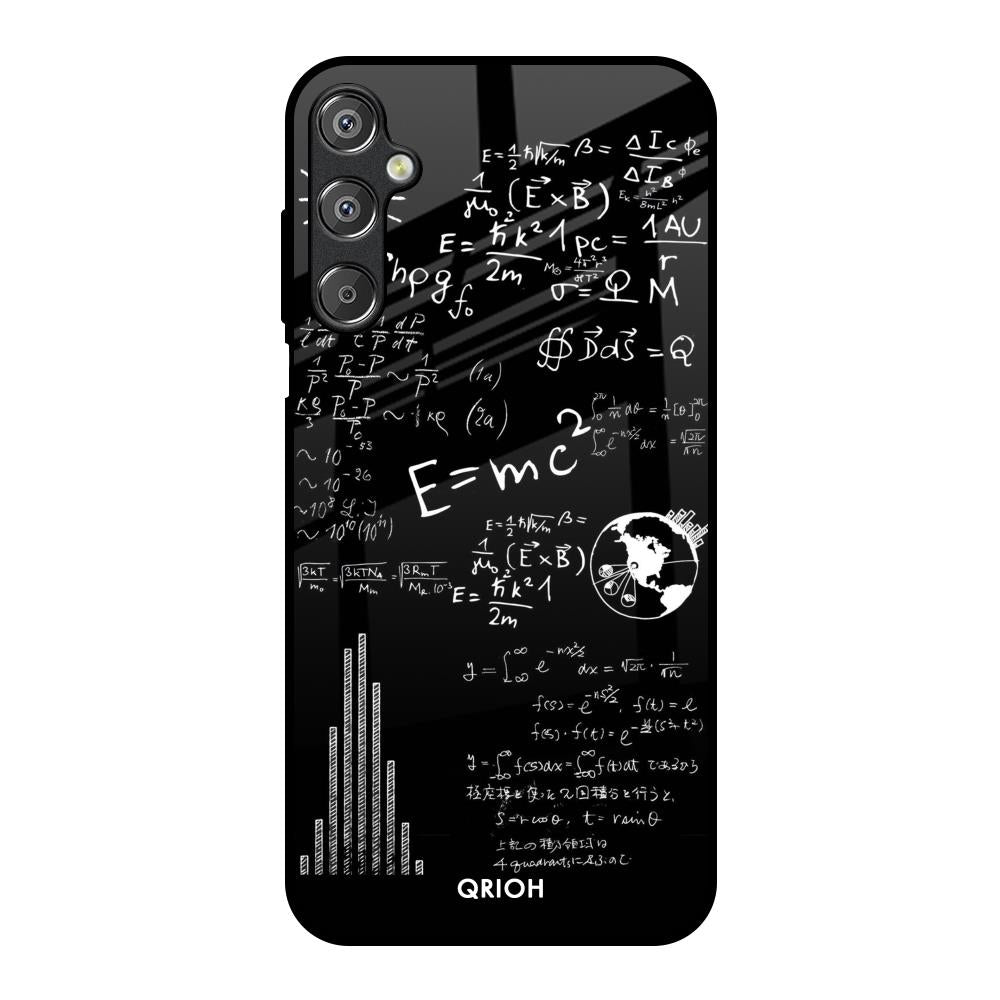 Funny Math Samsung Galaxy M15 5G Glass Back Cover Online
