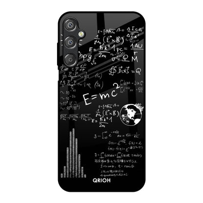 Funny Math Samsung Galaxy M15 5G Glass Back Cover Online