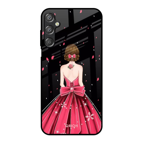 Fashion Princess Samsung Galaxy M15 5G Glass Back Cover Online
