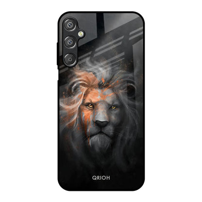 Devil Lion Samsung Galaxy M15 5G Glass Back Cover Online