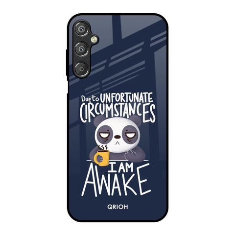 Struggling Panda Samsung Galaxy M15 5G Glass Back Cover Online