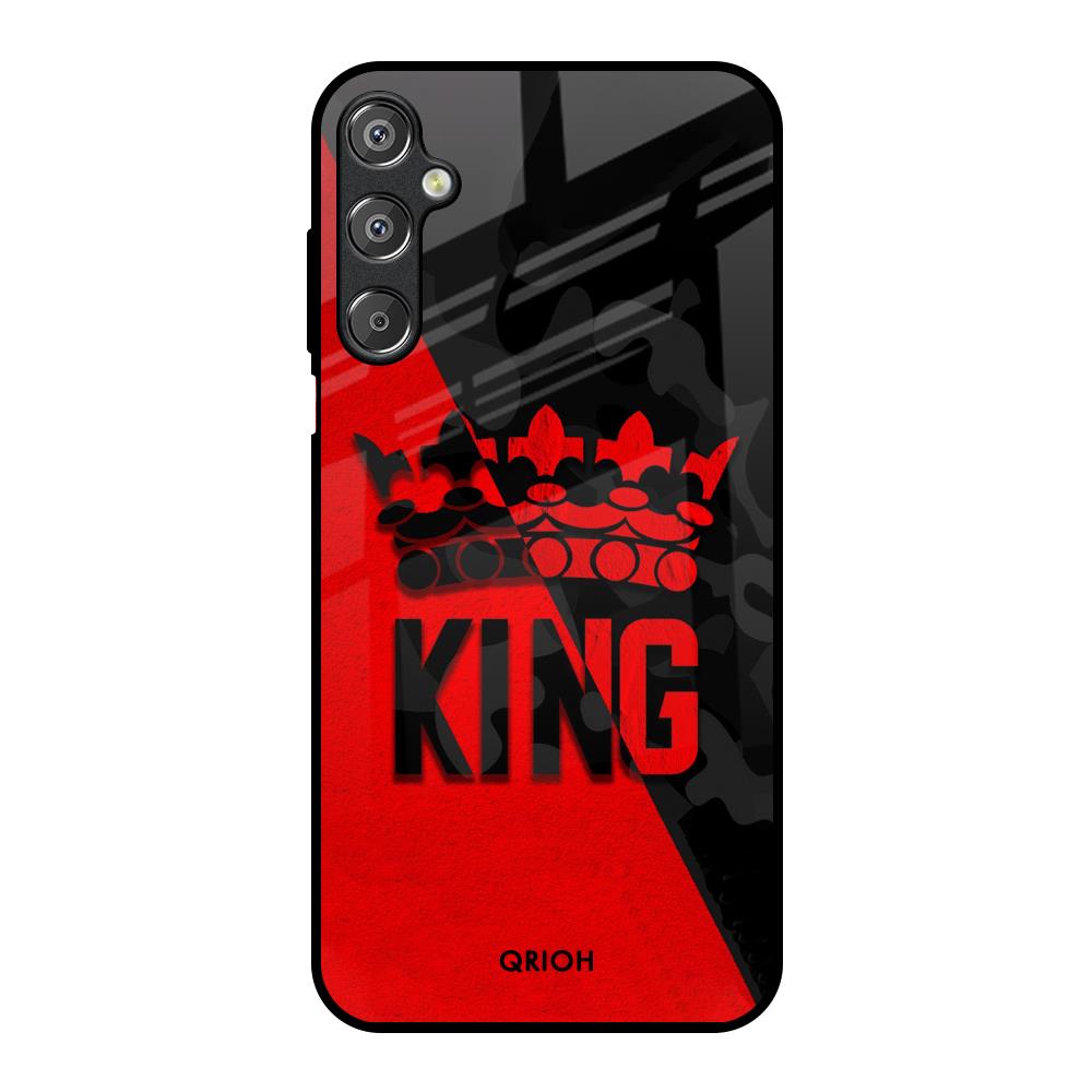 I Am A King Samsung Galaxy M15 5G Glass Back Cover Online