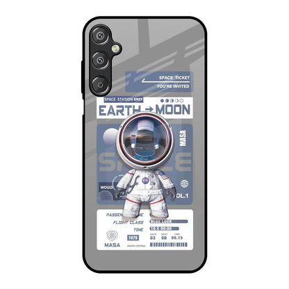 Space Flight Pass Samsung Galaxy M15 5G Glass Back Cover Online