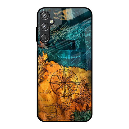 Architecture Map Samsung Galaxy M15 5G Glass Back Cover Online