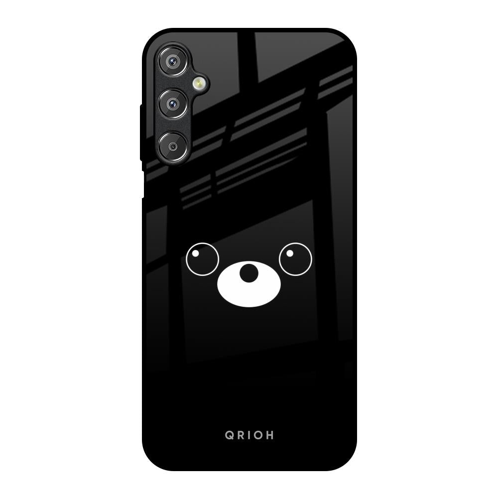 Cute Bear Samsung Galaxy M15 5G Glass Back Cover Online