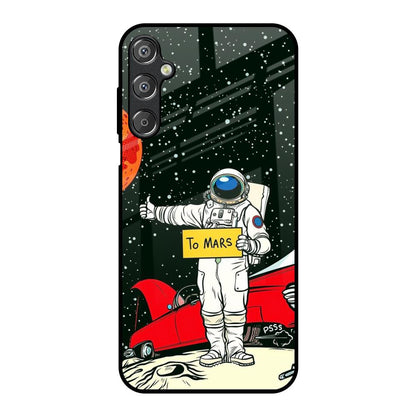 Astronaut on Mars Samsung Galaxy M15 5G Glass Back Cover Online
