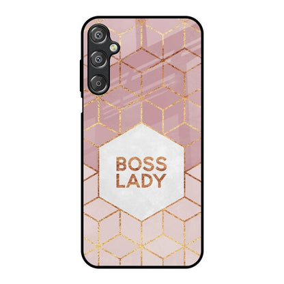 Boss Lady Samsung Galaxy M15 5G Glass Back Cover Online
