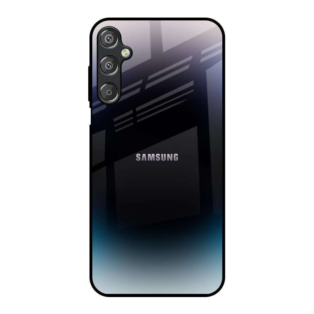 Black Obsidian Samsung Galaxy M15 5G Glass Back Cover Online