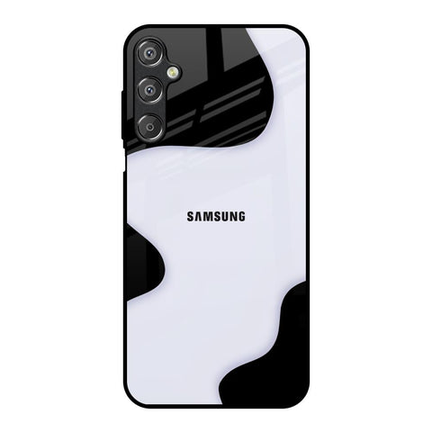 Wheat Cream Wavy Samsung Galaxy M15 5G Glass Back Cover Online