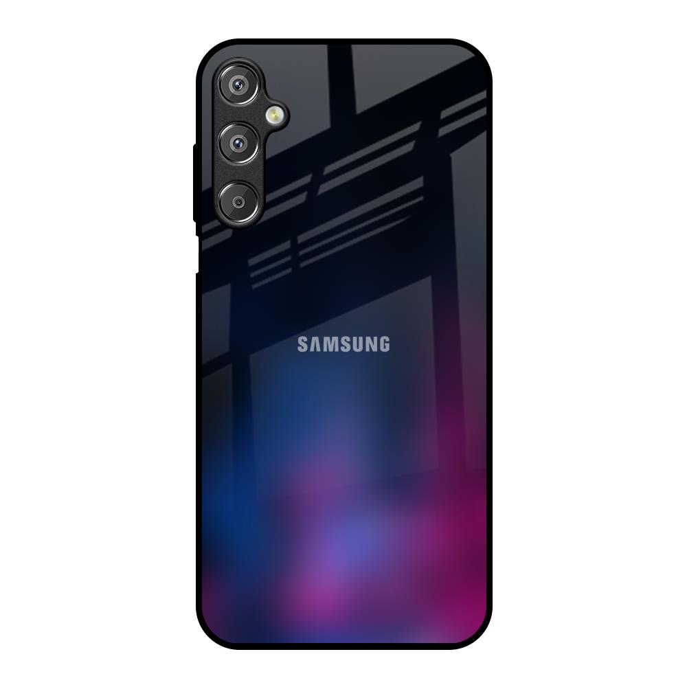 Pink Smudge Samsung Galaxy M15 5G Glass Back Cover Online