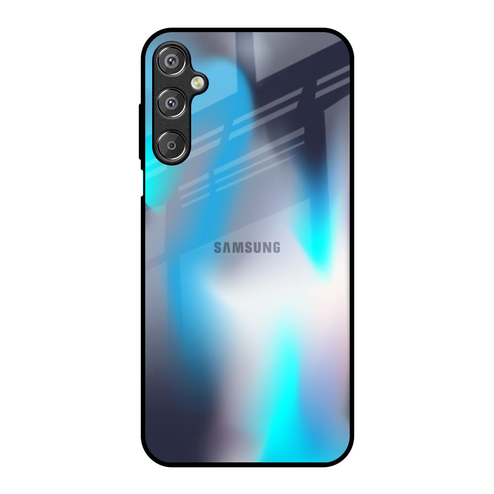 Blue Swan Shadow Samsung Galaxy M15 5G Glass Back Cover Online