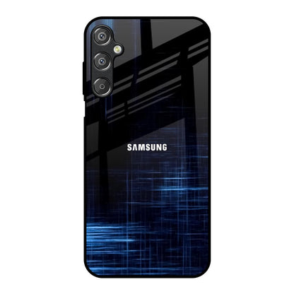 Blue Scratch Samsung Galaxy M15 5G Glass Back Cover Online