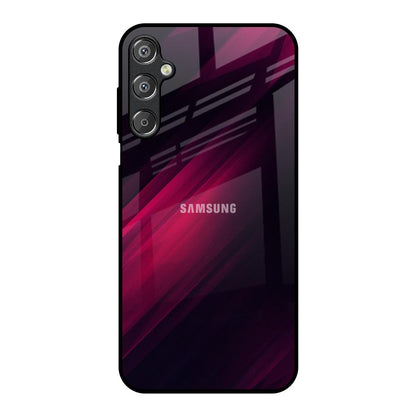 Razor Black Samsung Galaxy M15 5G Glass Back Cover Online