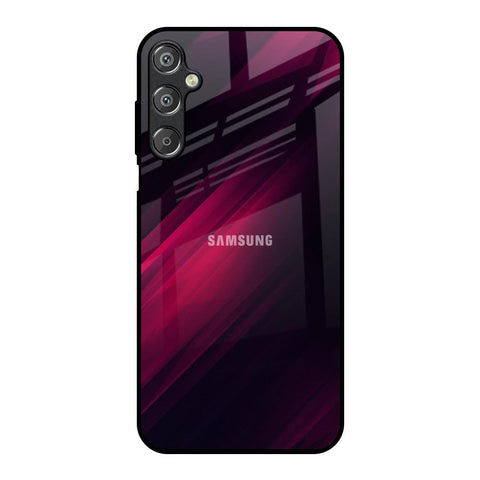 Razor Black Samsung Galaxy M15 5G Glass Back Cover Online