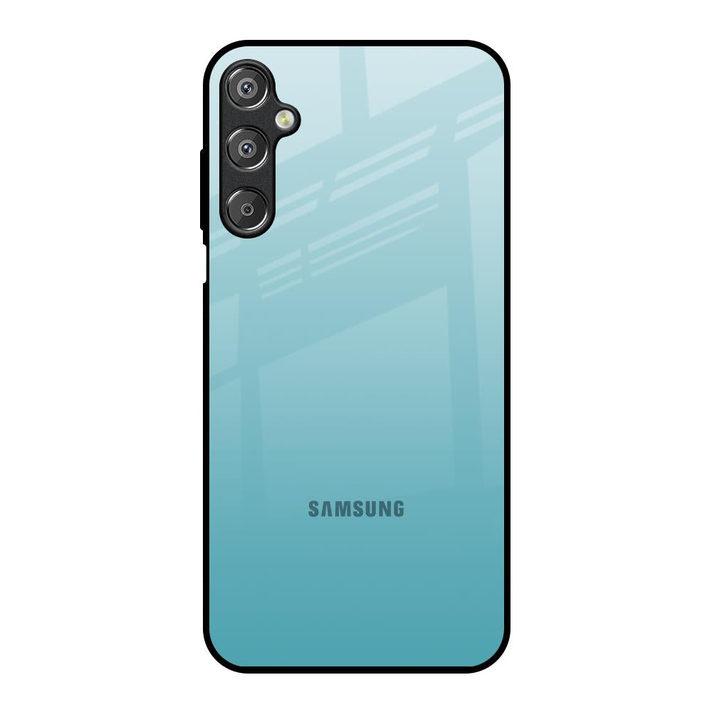 Arctic Blue Samsung Galaxy M15 5G Glass Back Cover Online