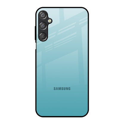 Arctic Blue Samsung Galaxy M15 5G Glass Back Cover Online