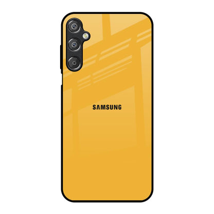 Fluorescent Yellow Samsung Galaxy M15 5G Glass Back Cover Online