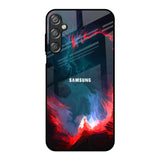 Brush Art Samsung Galaxy M15 5G Glass Back Cover Online