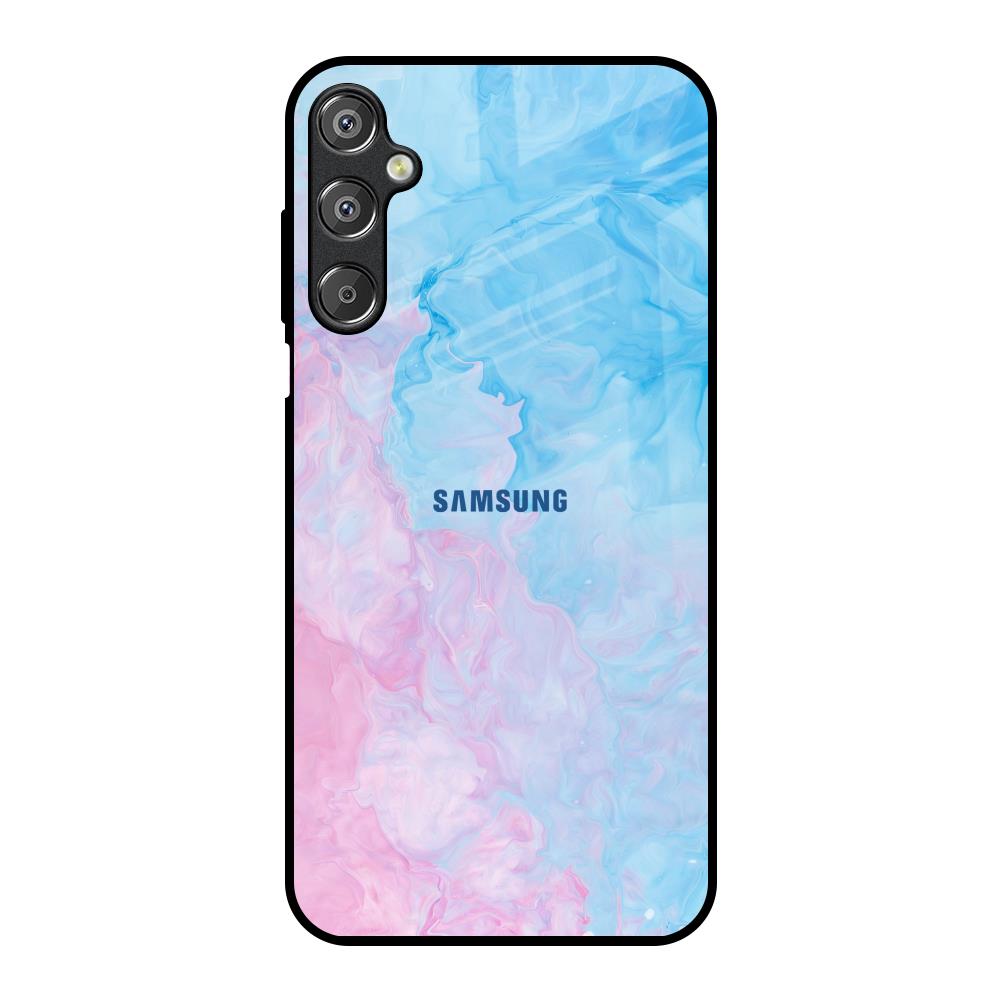 Mixed Watercolor Samsung Galaxy M15 5G Glass Back Cover Online