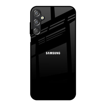 Jet Black Samsung Galaxy M15 5G Glass Back Cover Online