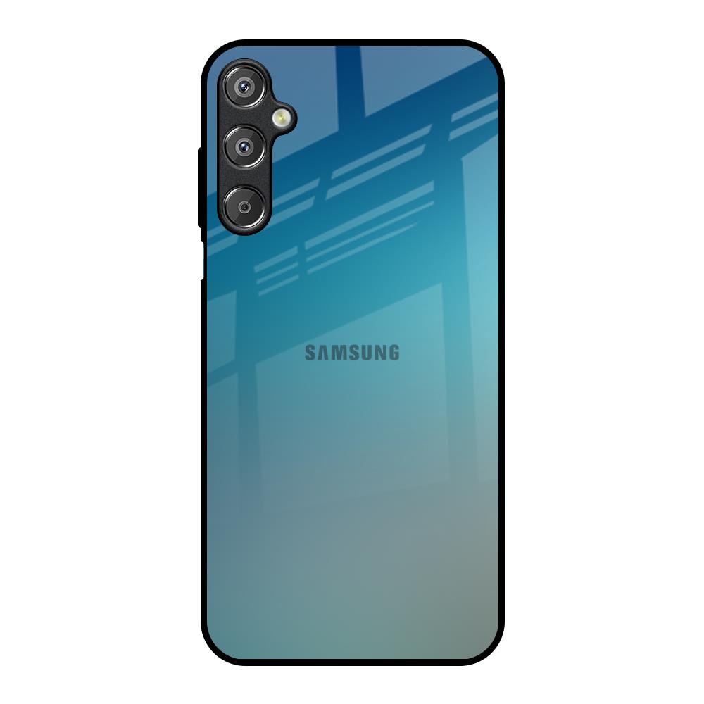 Sea Theme Gradient Samsung Galaxy M15 5G Glass Back Cover Online
