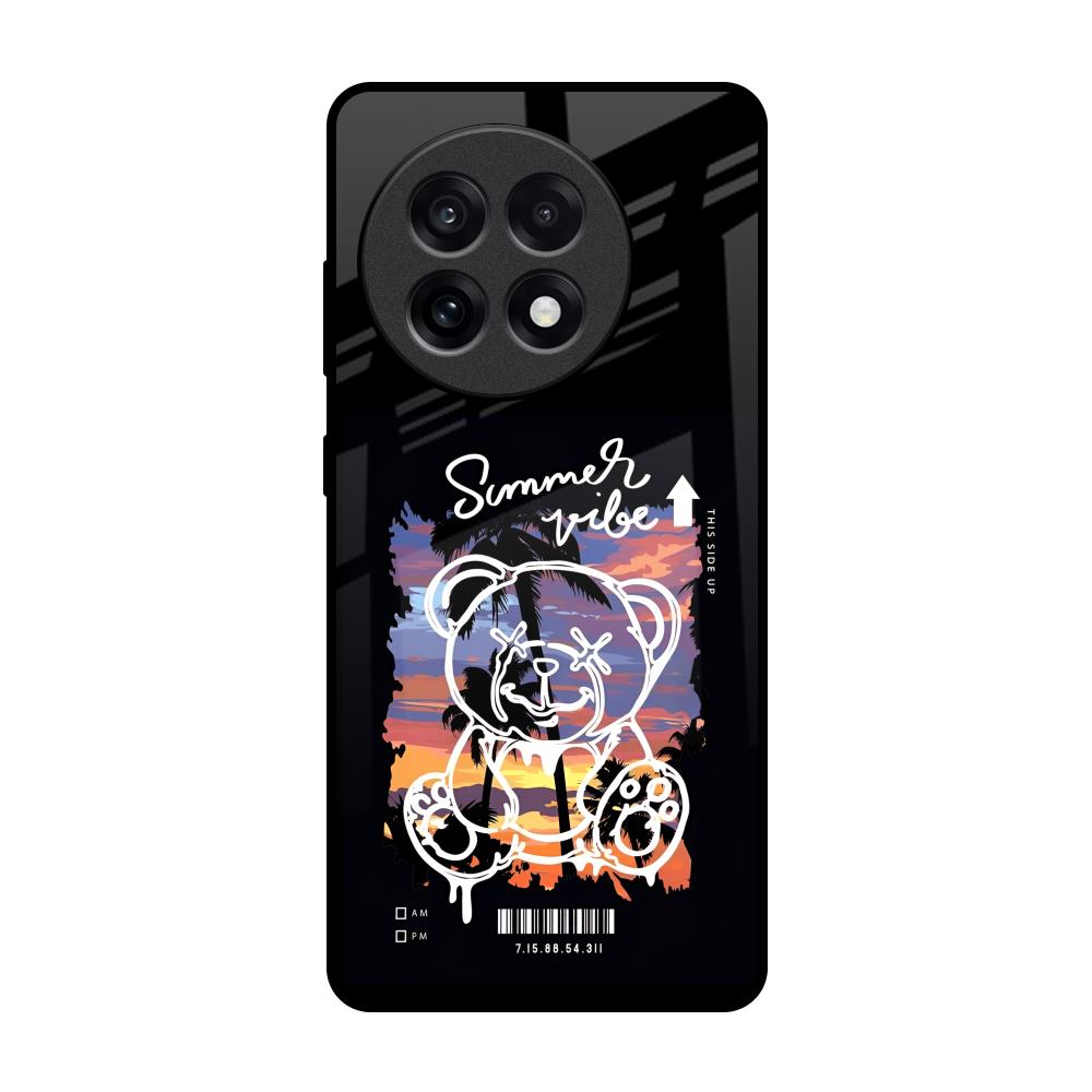 Summer Vibe OnePlus 13R 5G Glass Back Cover Online