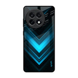 Vertical Blue Arrow OnePlus 13R 5G Glass Back Cover Online
