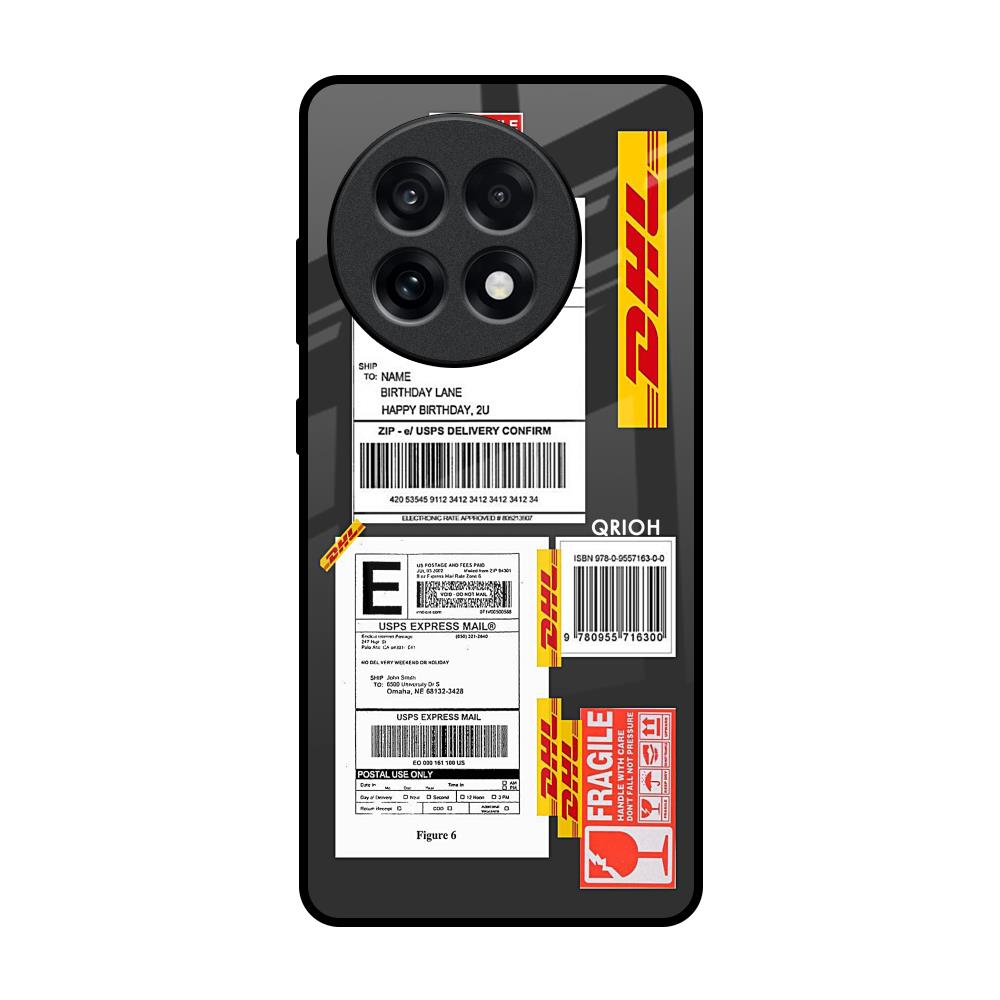 Cool Barcode Label OnePlus 13R 5G Glass Back Cover Online