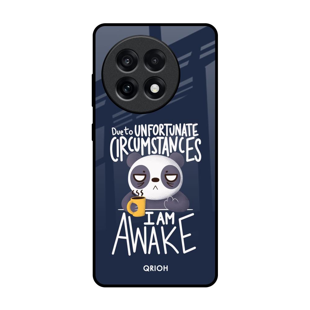 Struggling Panda OnePlus 13R 5G Glass Back Cover Online