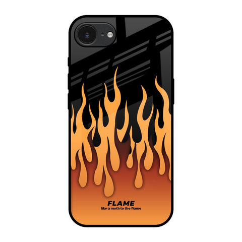 Fire Flame Apple iPhone 16e Glass Back Cover Online