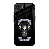 Touch Me & You Die Apple iPhone 16e Glass Back Cover Online
