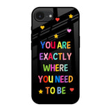 Magical Words Apple iPhone 16e Glass Back Cover Online