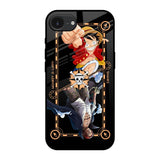 Shanks & Luffy Apple iPhone 16e Glass Back Cover Online