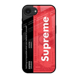 Supreme Ticket Apple iPhone 16e Glass Back Cover Online