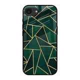 Abstract Green Apple iPhone 16e Glass Back Cover Online