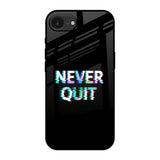 Never Quit Apple iPhone 16e Glass Back Cover Online