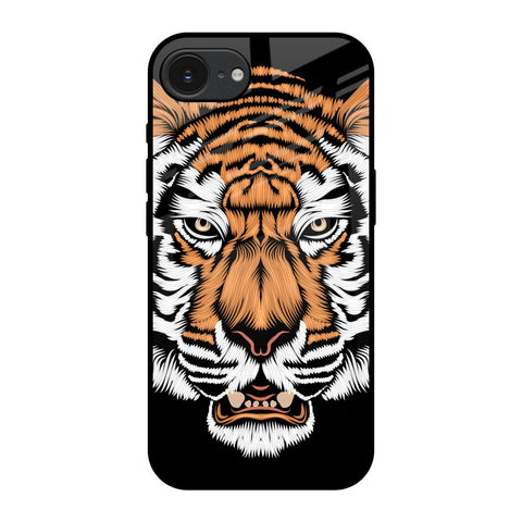 Angry Tiger Apple iPhone 16e Glass Back Cover Online