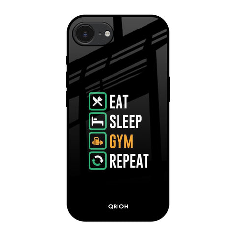 Daily Routine Apple iPhone 16e Glass Back Cover Online
