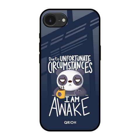 Struggling Panda Apple iPhone 16e Glass Back Cover Online