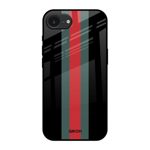 Vertical Stripes Apple iPhone 16e Glass Back Cover Online