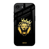 Lion The King Apple iPhone 16e Glass Back Cover Online