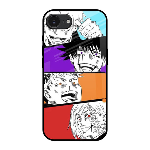 Anime Sketch Apple iPhone 16e Glass Back Cover Online