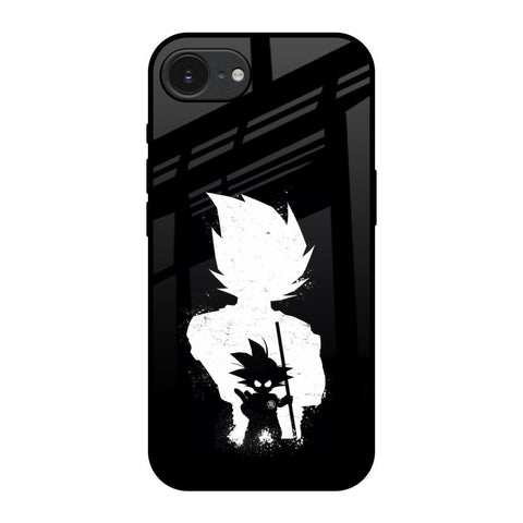Monochrome Goku Apple iPhone 16e Glass Back Cover Online
